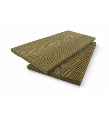 Заборная доска из ДПК DeckLine 140х12 3D тиснение под дерево