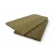 Заборная доска из ДПК DeckLine 140х12 3D тиснение под дерево