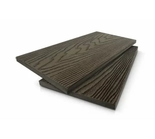Заборная доска из ДПК DeckLine 140х12 3D тиснение под дерево