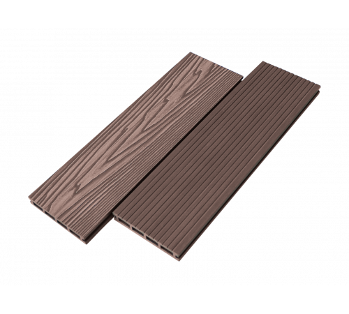 Террасная доска из ДПК Grand 3D 146х24